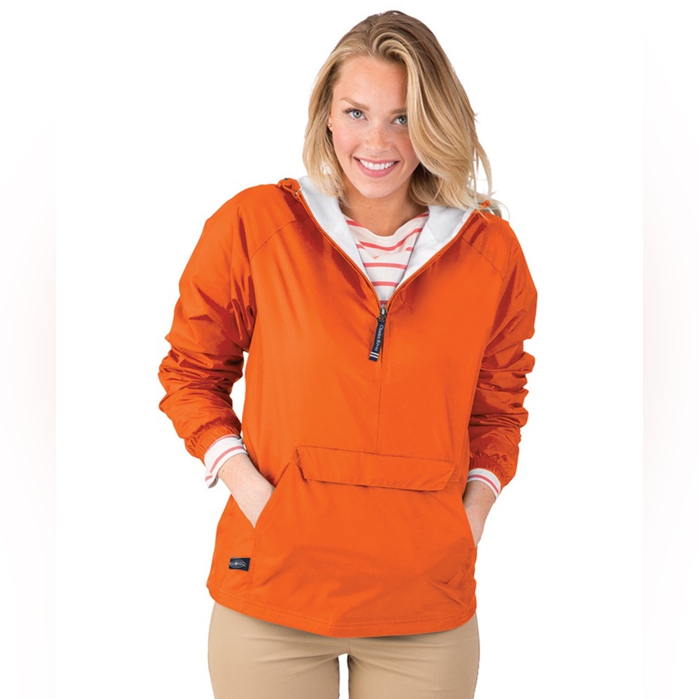 Charles River Unisex Adult Orange Classic Solid Pullover - Eagle Hill Consulting
